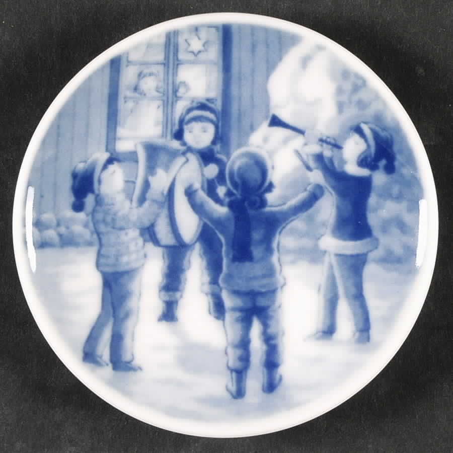 Christmas Plaquette Christmas Orchestra - No Box by Bing & Grondahl-1