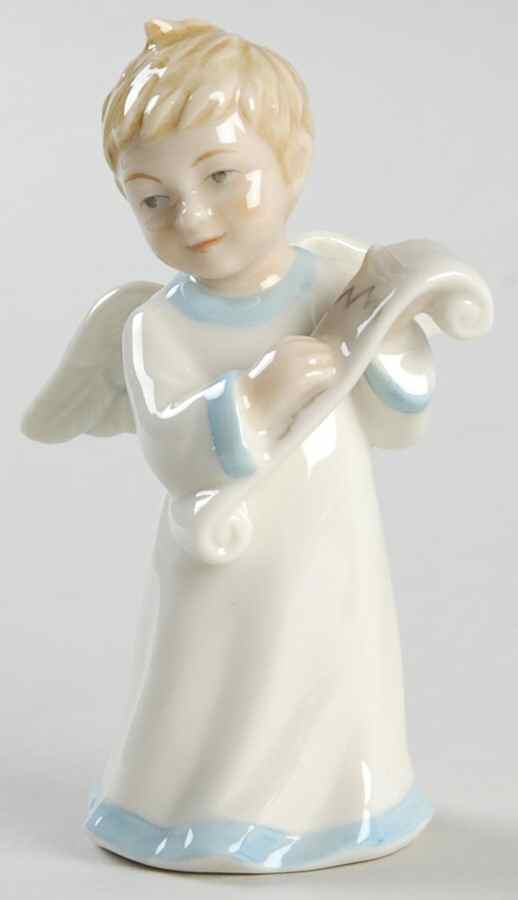 Annual Little Angels Boy With Paper Roll - No Box by Bing & Grondahl-1