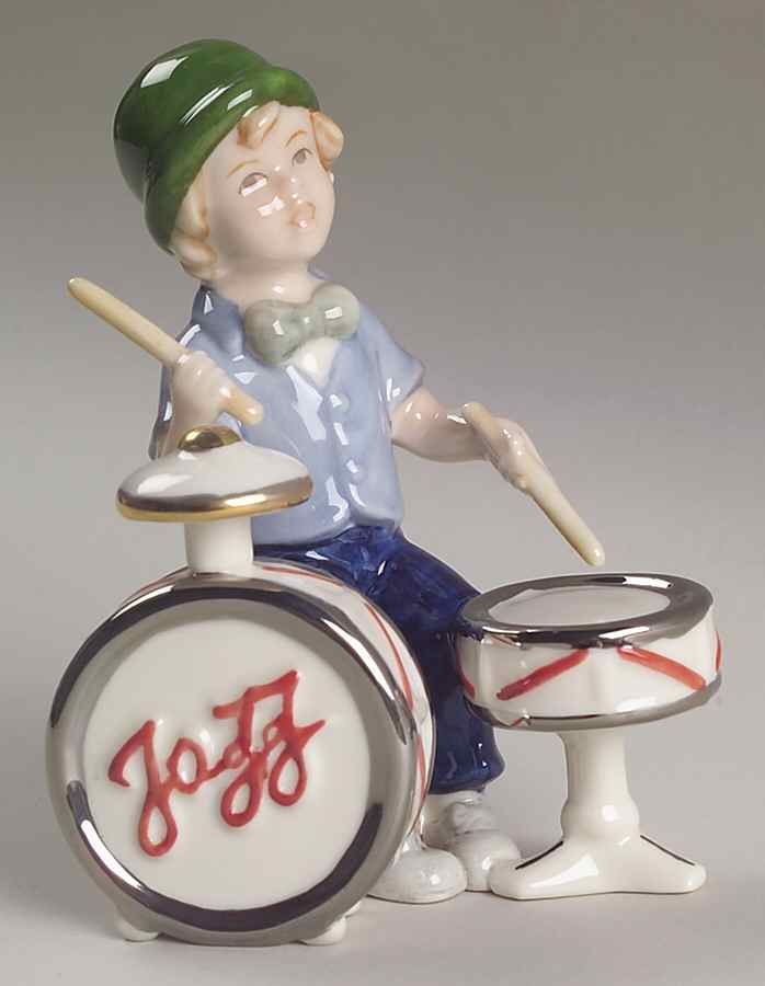 The Little Orchestra Martin-Playing Drums - Boxed by Bing & Grondahl-1