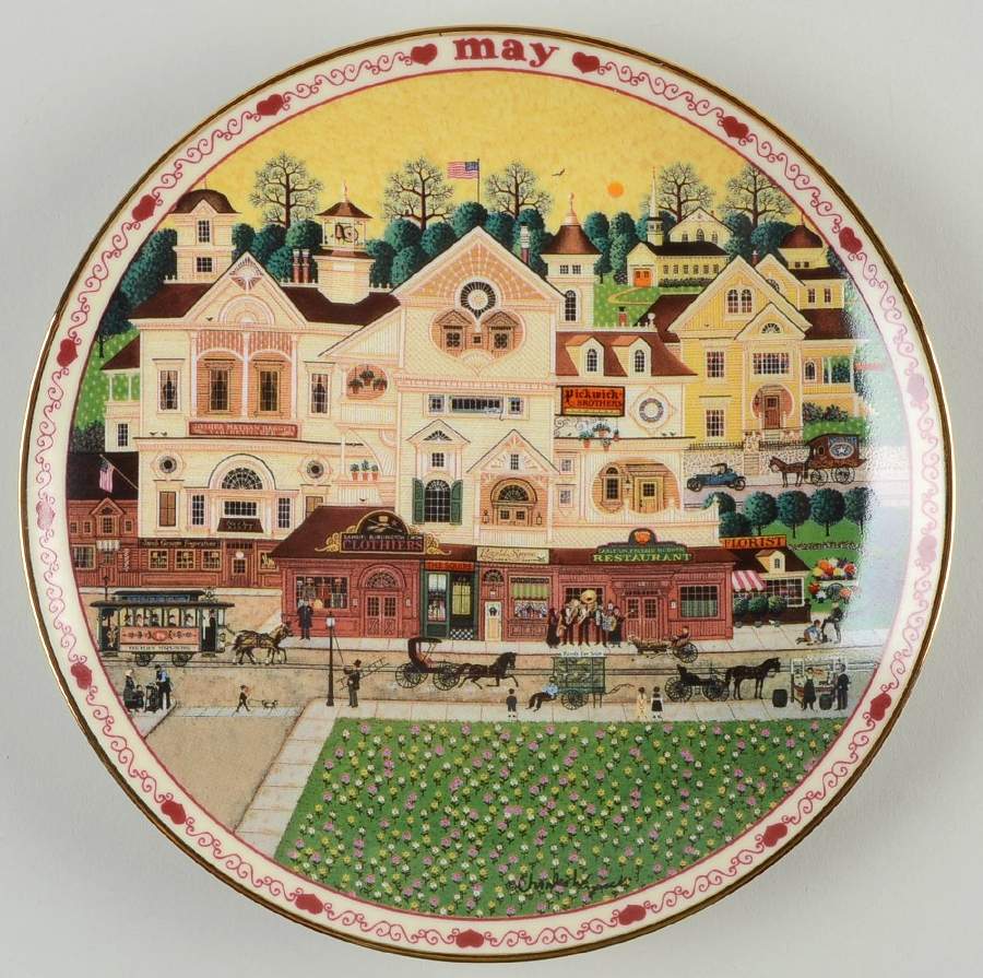 Days To Remember-Charles Wysocki May-Derby Square - No Box by Bradford Exchange-1