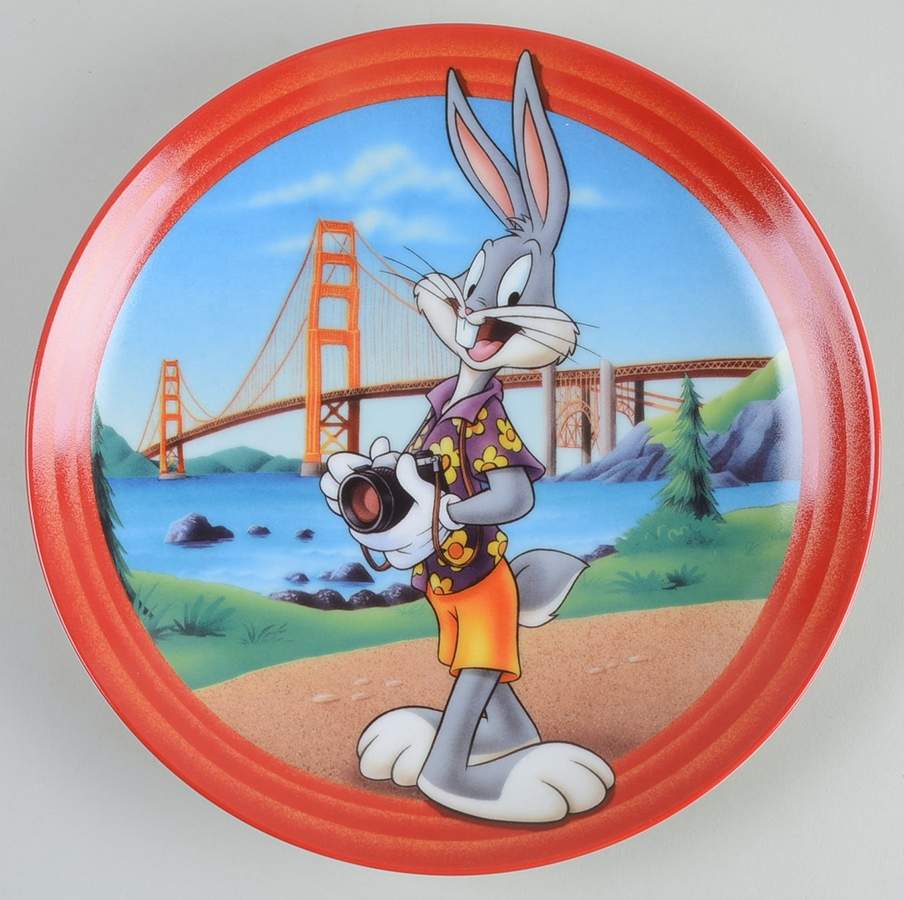 Bugs Bunny-Commemorating a Classic California Bugs - No Box by Bradford Exchange-1