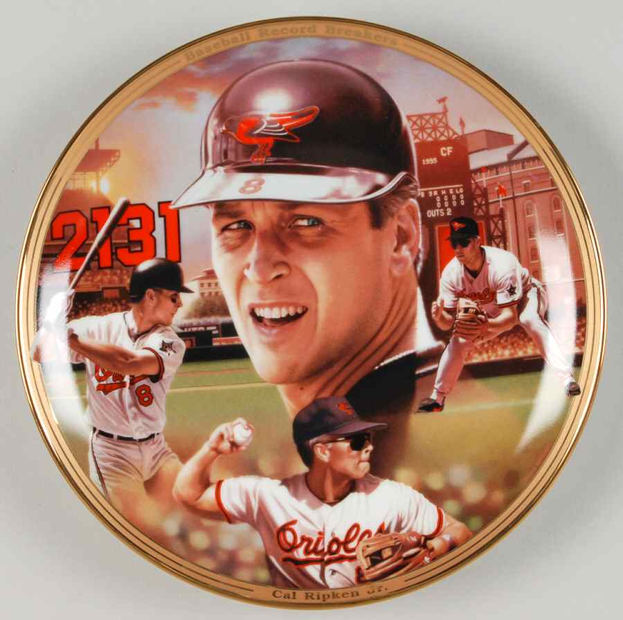 Baseball Record Breakers Cal Ripken Jr - No Box by Bradford Exchange-1