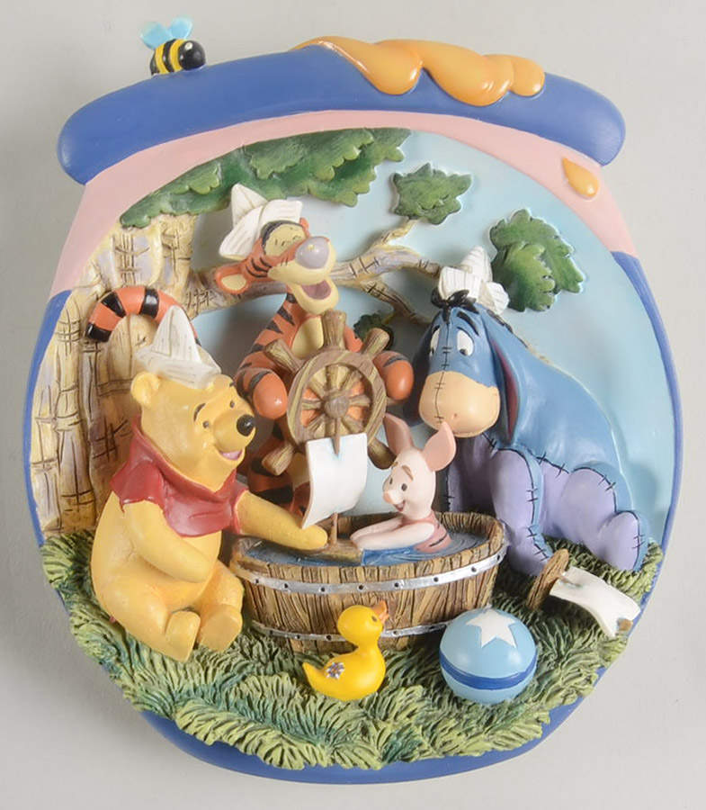 Pooh's Hunnypot Adventure Tub Of Fun - No Box by Bradford Exchange-1