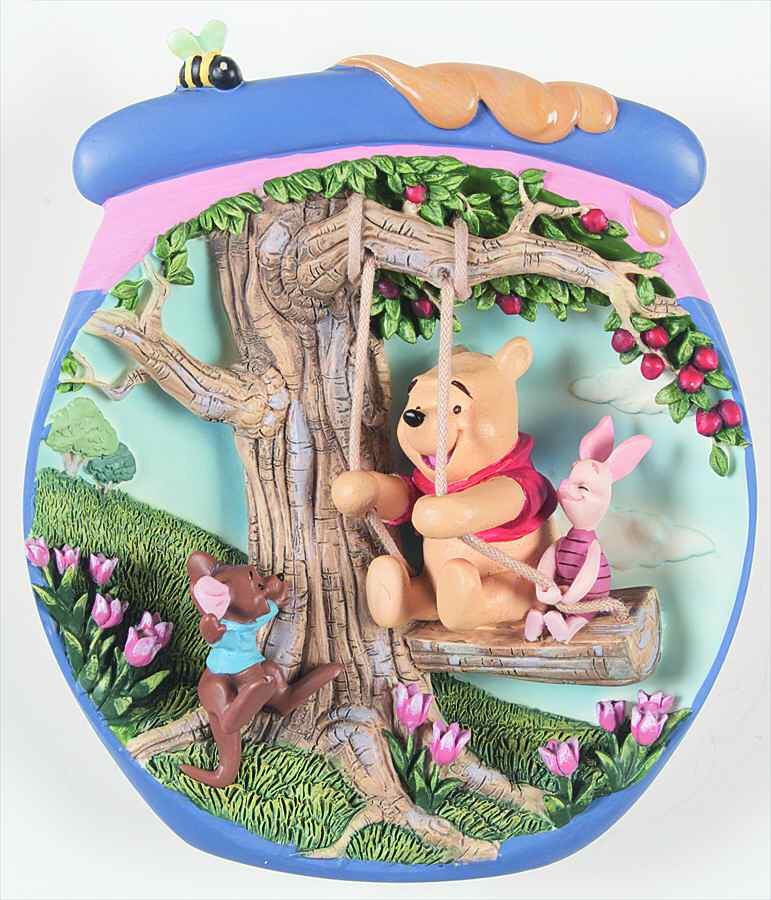 Pooh's Hunnypot Adventure Sharing A Ride - No Box by Bradford Exchange-1