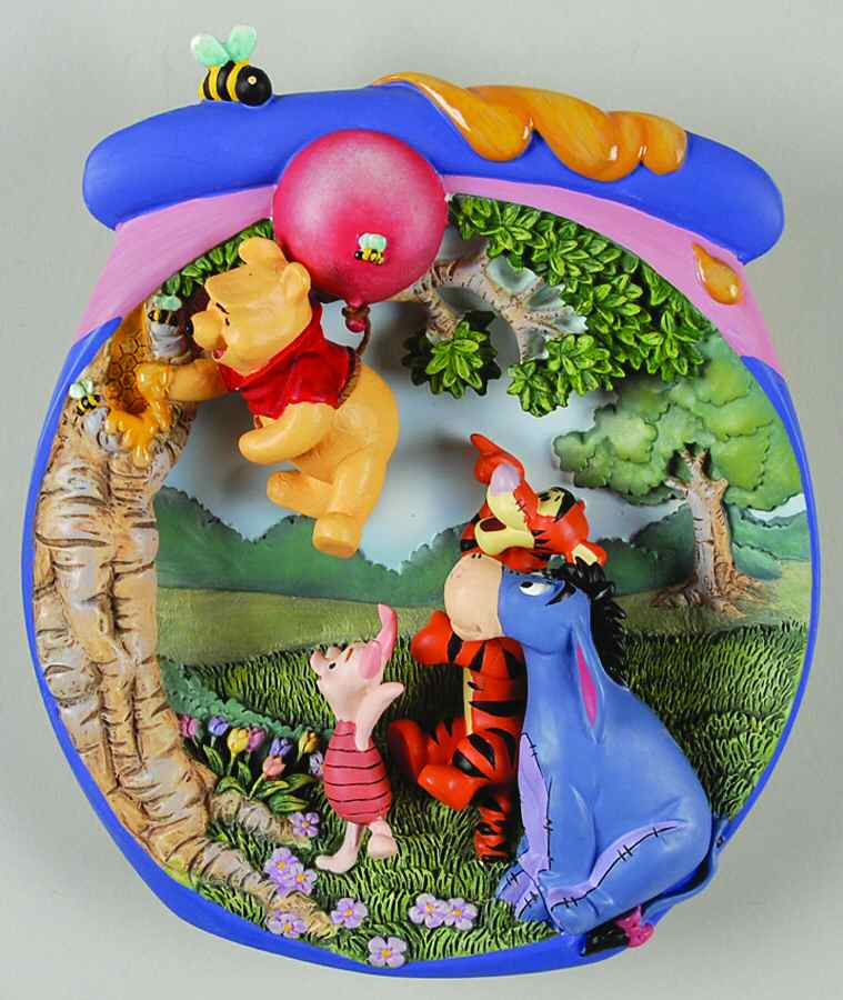 Pooh's Hunnypot Adventure Sweet Pursuits - No Box by Bradford Exchange-1