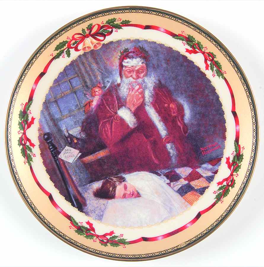 Rockwell Christmas Memories Wishes Come True - No Box by Bradford Exchange-1