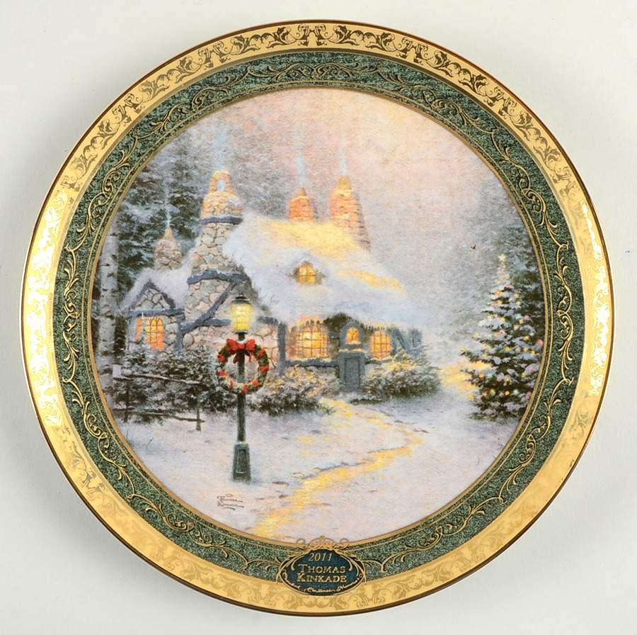 Cherished Christmas Memories Stone Hearth Hutch - Boxed by Bradford Exchange-1