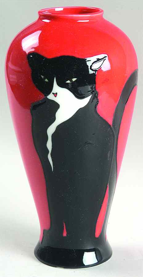 Cornelius-Porcelain Art 8" Chinese Vase - No Box by Benaya Porcelain-1