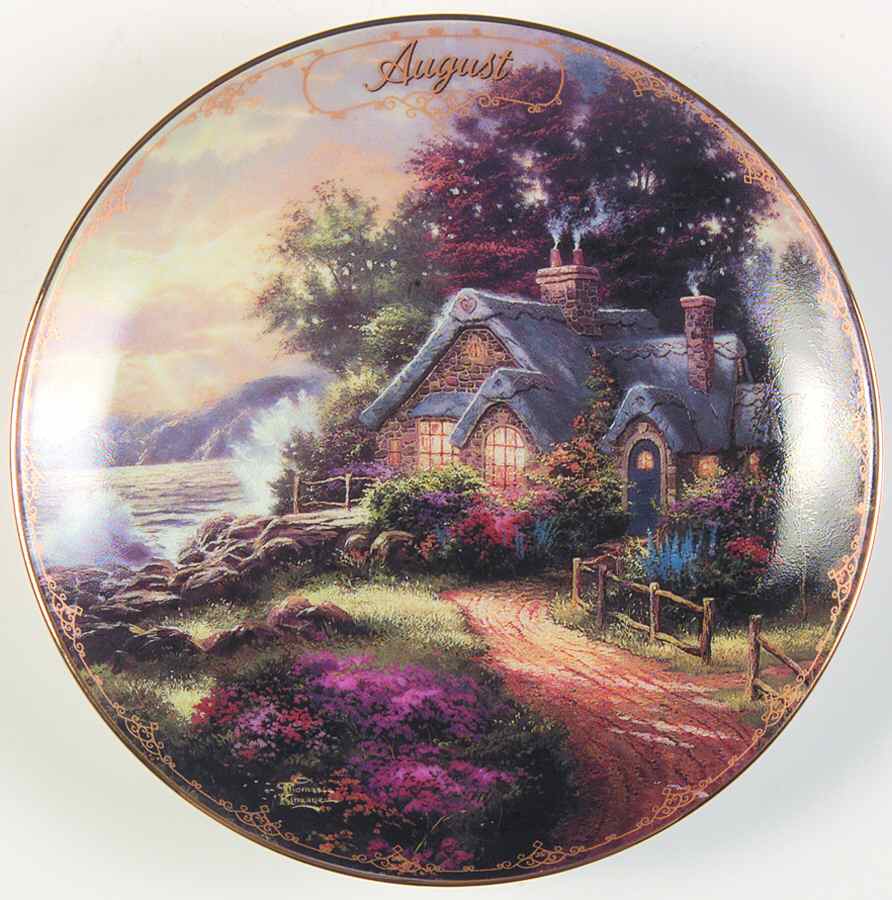 Simpler Times Calendar August-A New Day Dawning - No Box by Bradford Exchange-1