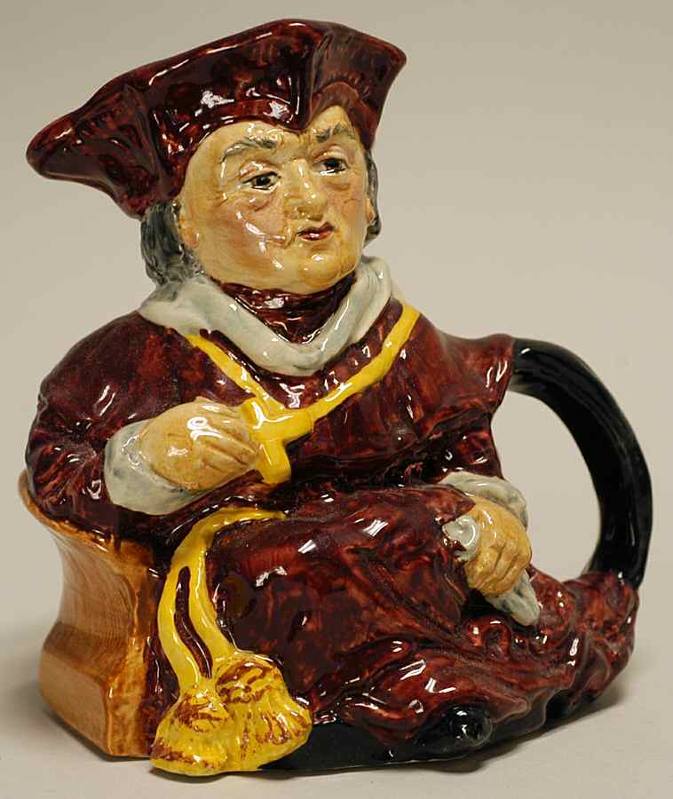 Character Toby Jug Cardinal Wolsey - No Box by Burgess & Leigh-1