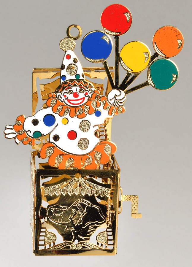 Baldwin Christmas Ornament Jack In The Box - No Box by Baldwin Brass-1