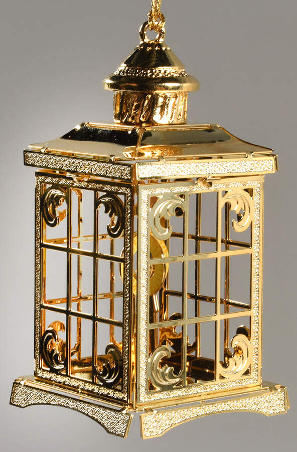 Baldwin Christmas Ornament Candle Lantern - Boxed by Baldwin Brass-1