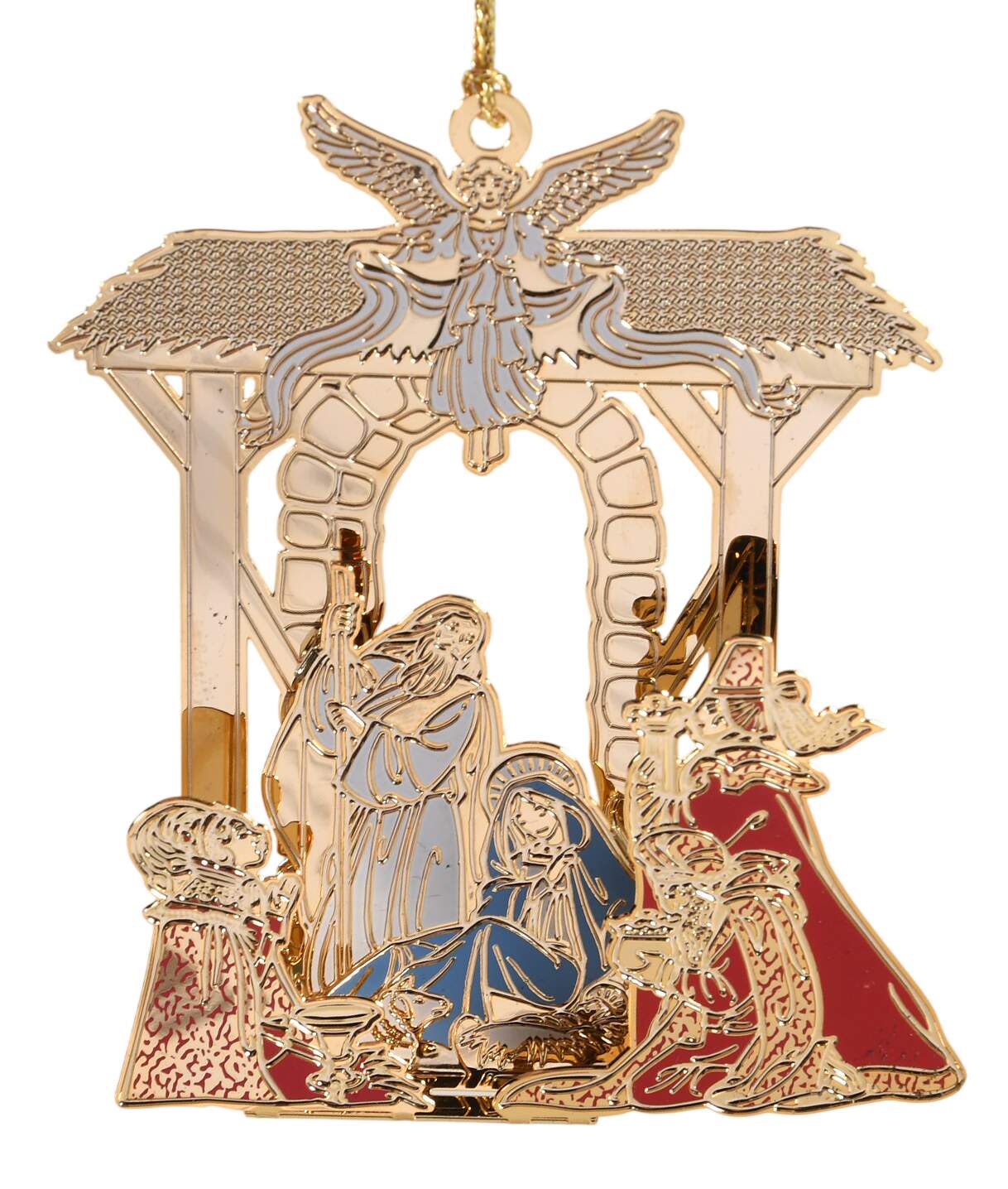 Baldwin Christmas Ornament Nativity - Boxed by Baldwin Brass-1
