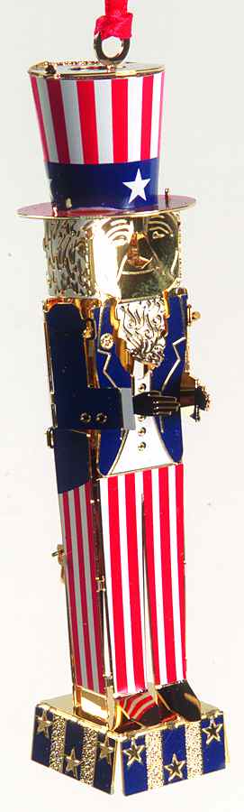 Baldwin Christmas Ornament Uncle Sam - Boxed by Baldwin Brass-1