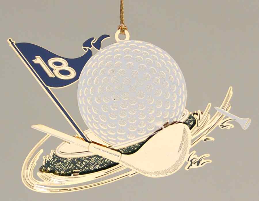 Baldwin Christmas Ornament The Green - Boxed by Baldwin Brass-1