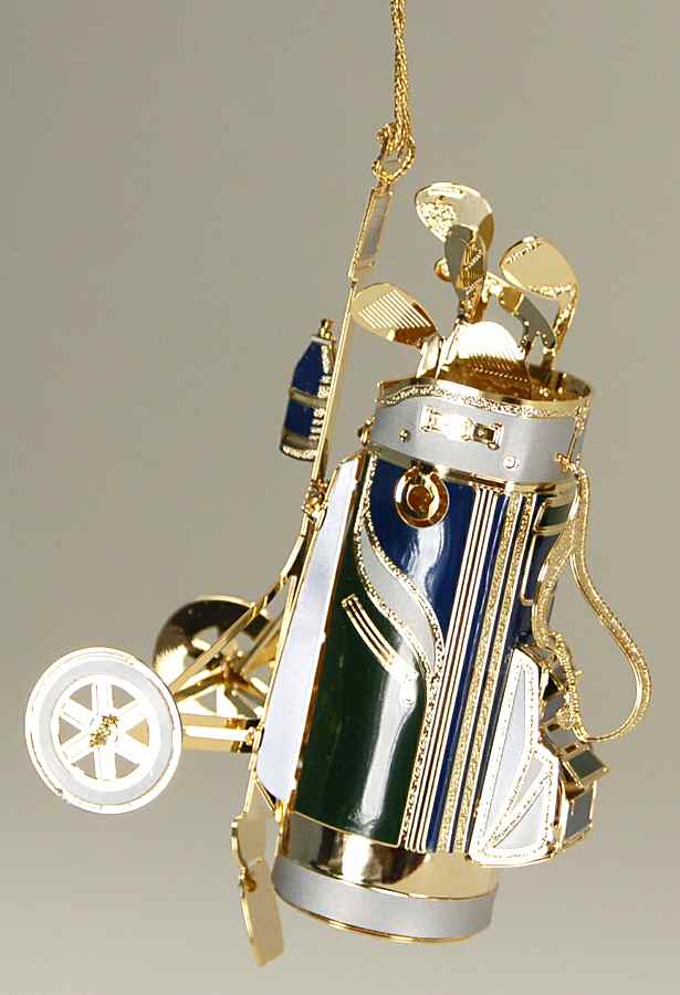 Baldwin Christmas Ornament Golf Bag - No Box by Baldwin Brass-1