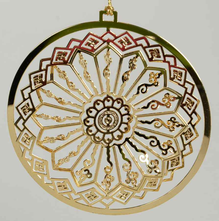 Baldwin Christmas Ornament Smithsonian Ice Flower - Boxed by Baldwin Brass-1