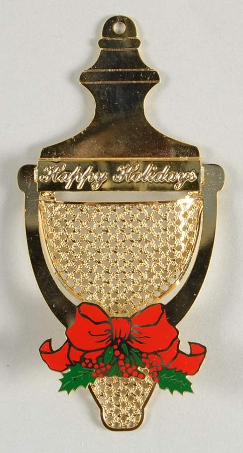 Baldwin Christmas Ornament Holiday Door Knocker - Boxed by Baldwin Brass-1