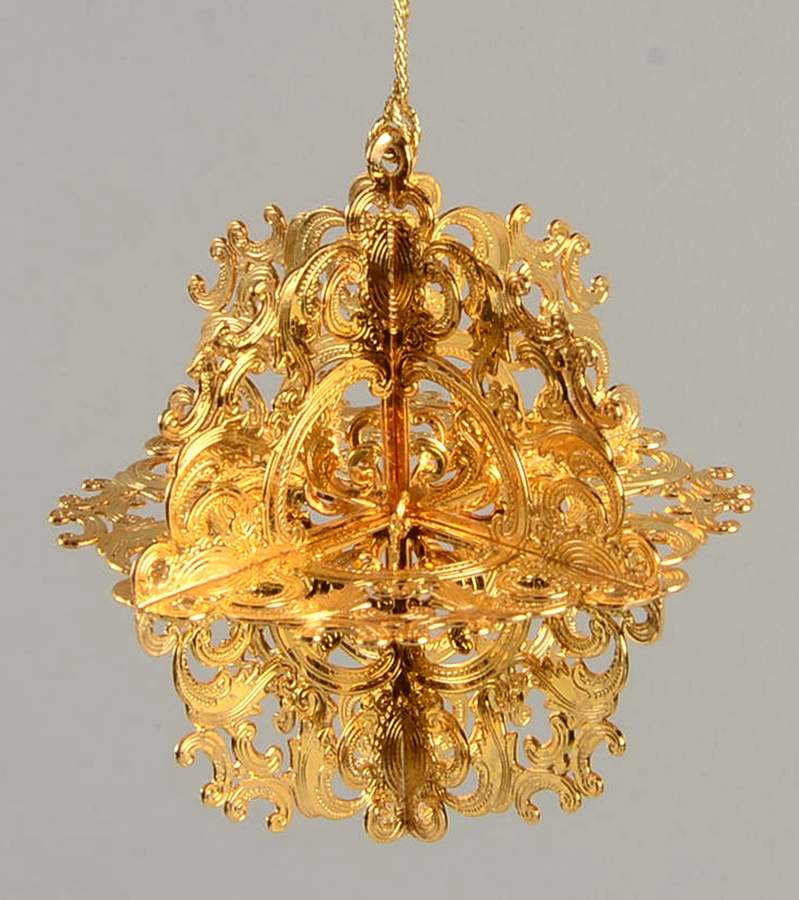 Baldwin Christmas Ornament Lancaster Snowflake - Boxed by Baldwin Brass-1