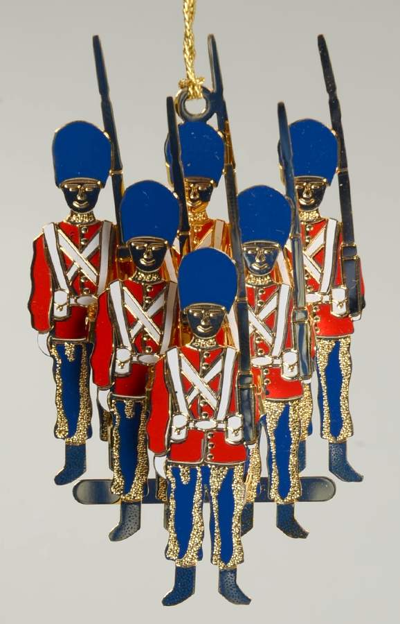 Baldwin Christmas Ornament Toy Soldiers - Boxed by Baldwin Brass-1