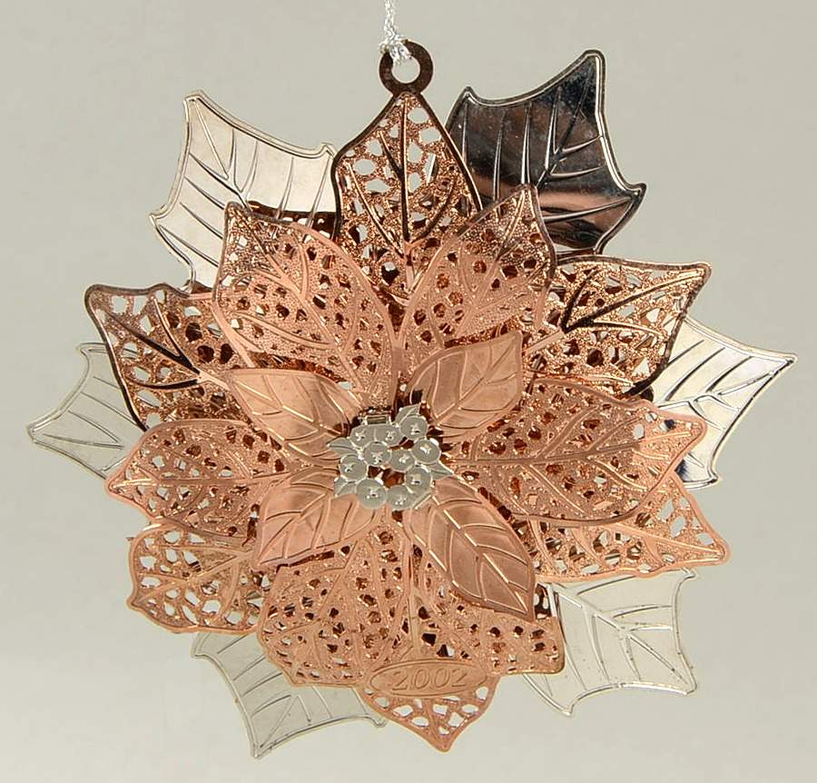 Baldwin Christmas Ornament Poinsettia - No Box by Baldwin Brass-1