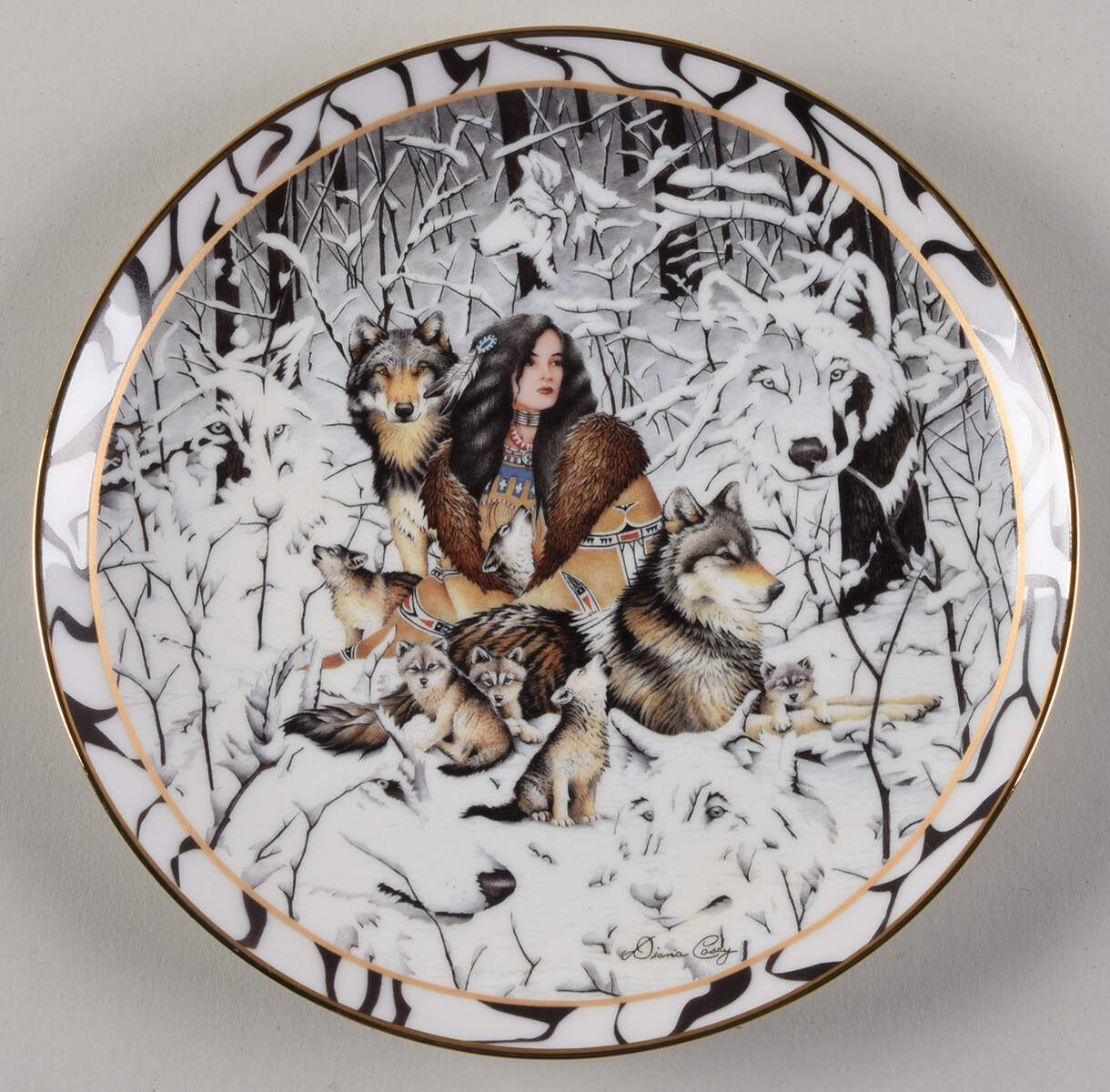 Where Paths Meet Native Harmony - No Box by Bradford Exchange-1
