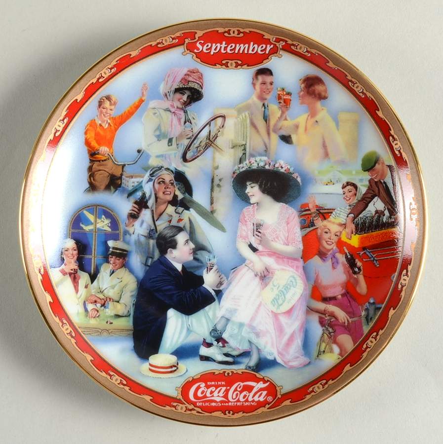Coca Cola Days September - No Box by Bradford Exchange-1