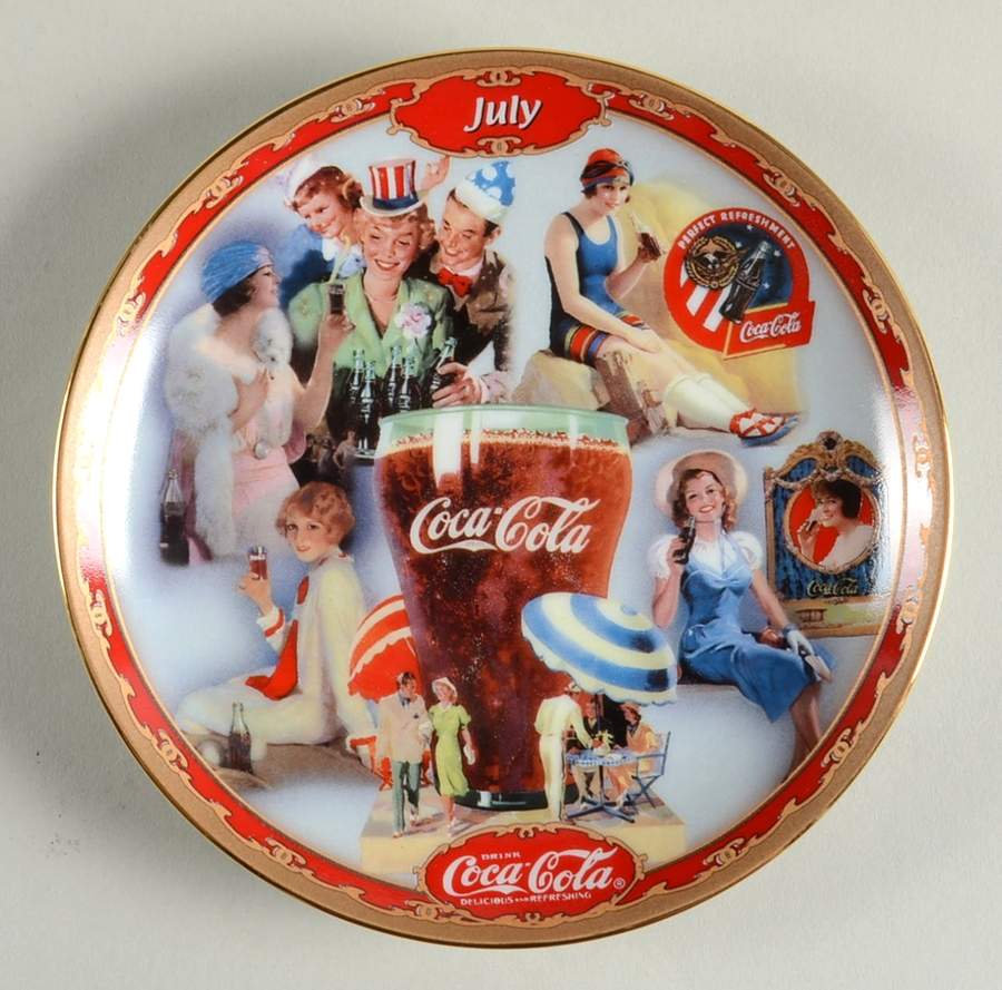 Coca Cola Days July - No Box by Bradford Exchange-1
