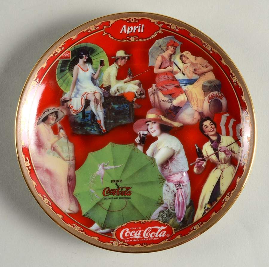 Coca Cola Days April - No Box by Bradford Exchange-1