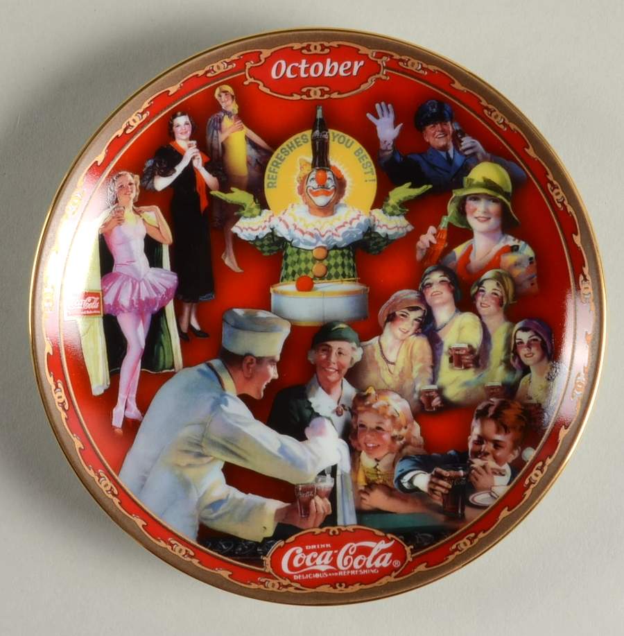 Coca Cola Days October - No Box by Bradford Exchange-1