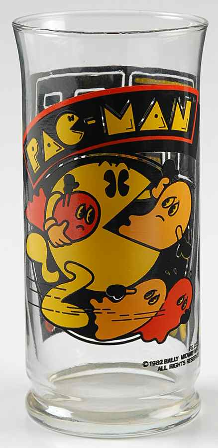 Pacman Collectors Glass Pac-Man - No Box by Bally Midway-1