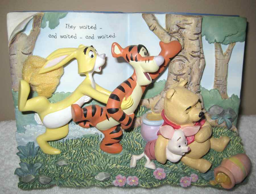 Winnie the Pooh Storybook Collect A Snoozy Sort Of Day - No Box by Bradford Exchange-1