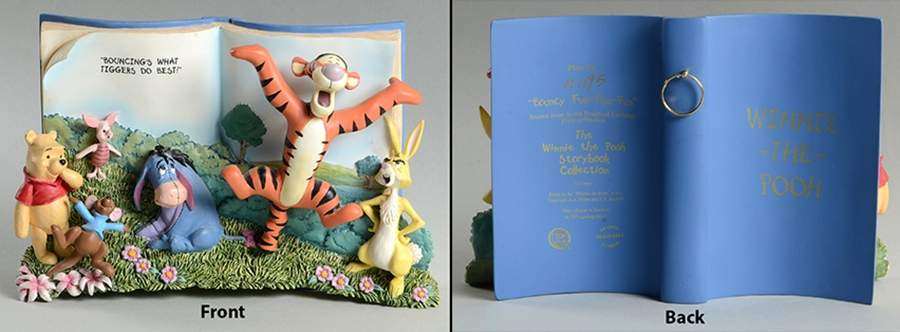 Winnie the Pooh Storybook Collect Bouncey Fun-Fun-Fun - No Box by Bradford Exchange-1