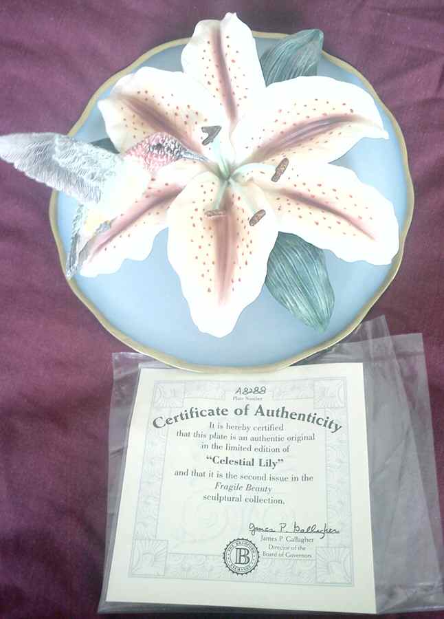 Fragile Beauty Celestial Lily - No Box by Bradford Exchange-1