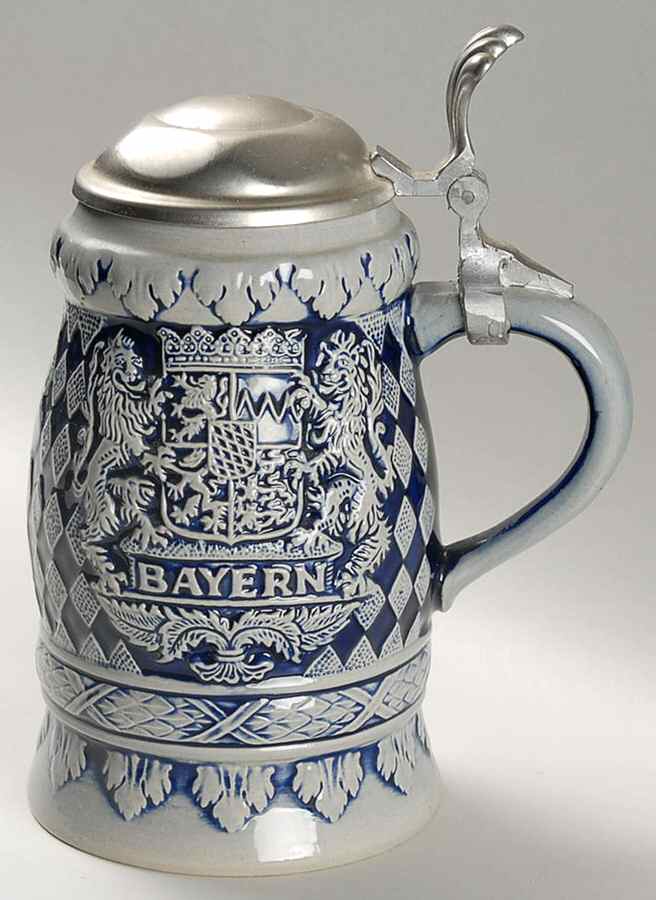 Beyer Steins Bayern Crest-Grey/Blue - No Box by Beyer-1