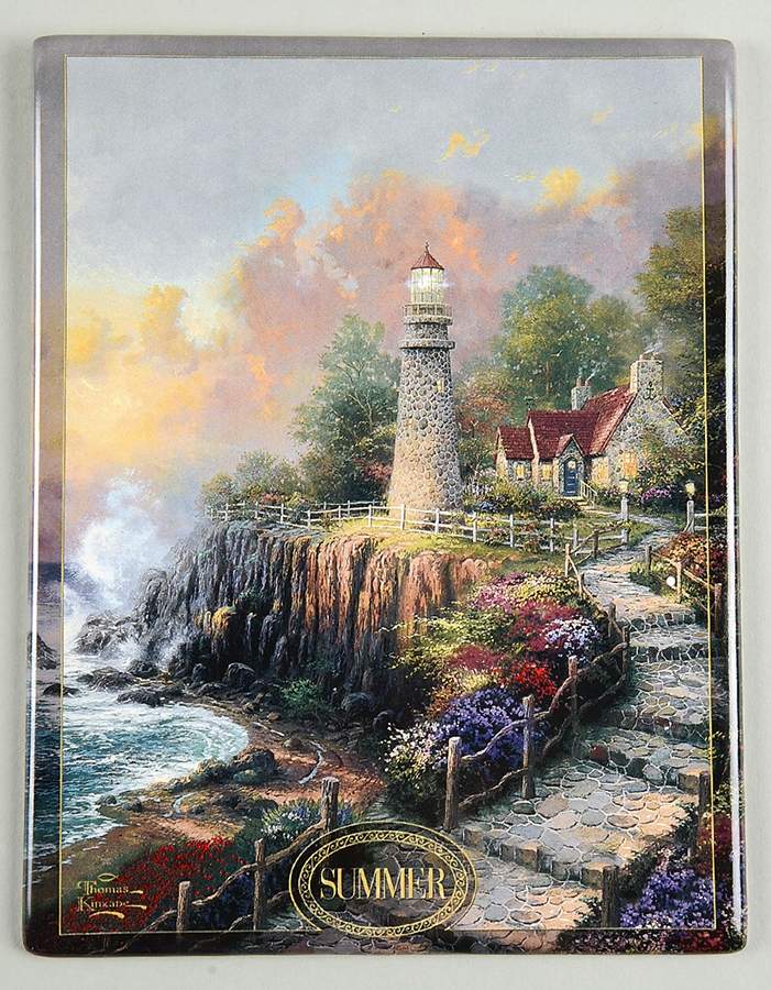 Timeless Seasons Clock Summer - No Box by Bradford Exchange-1