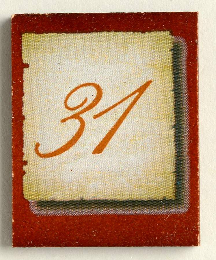 Simpler Times Calendar #31 Tile - No Box by Bradford Exchange-1