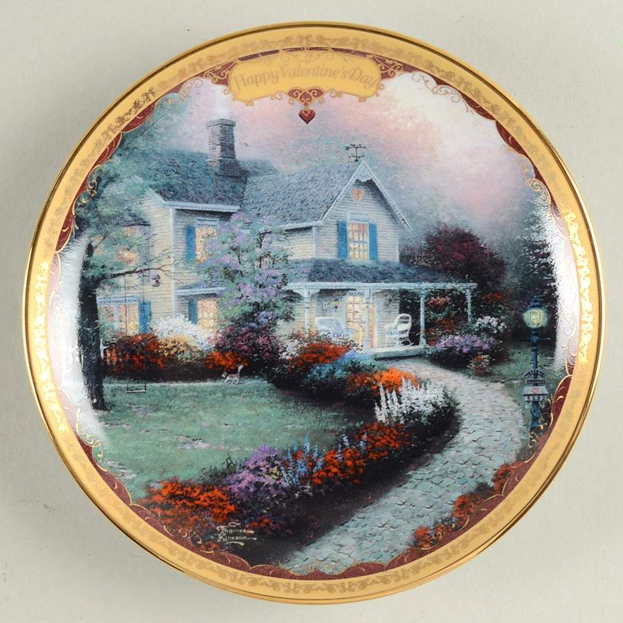 Simpler Times Calendar Happy Valentine's Day-Home Is Where - No Box by Bradford Exchange-1