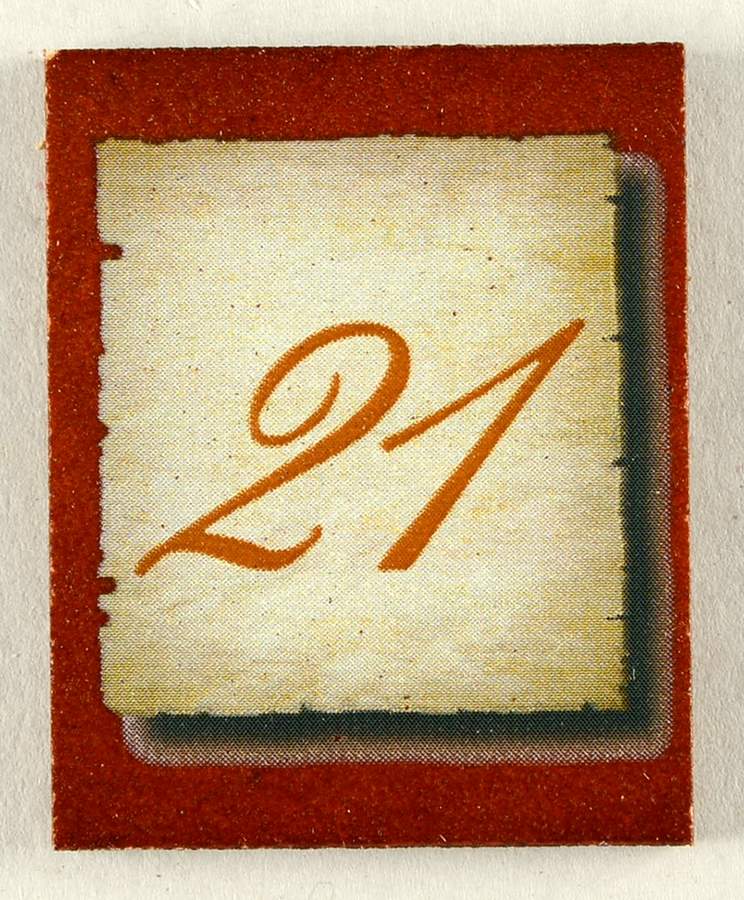 Simpler Times Calendar #21 Tile - No Box by Bradford Exchange-1