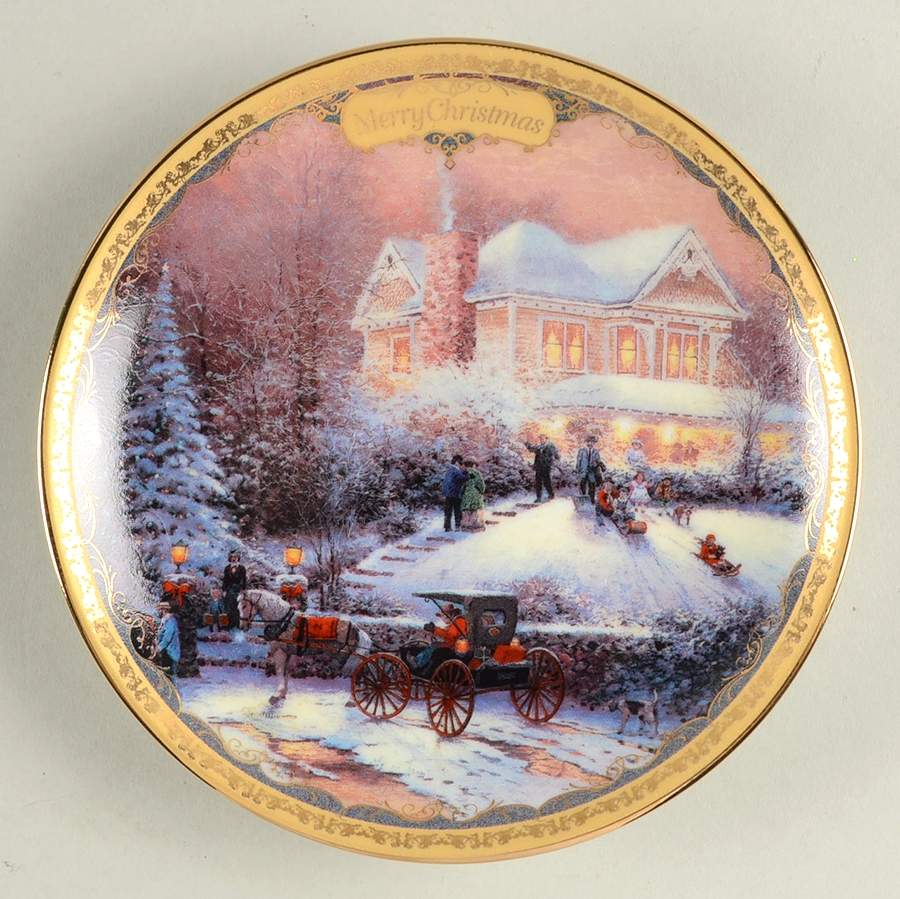 Simpler Times Calendar Merry Christmas-Victorian Christmas Ii - No Box by Bradford Exchange-1