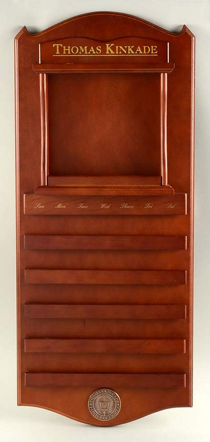 Simpler Times Calendar Wooden Display - Display Rack Wood by Bradford Exchange-1