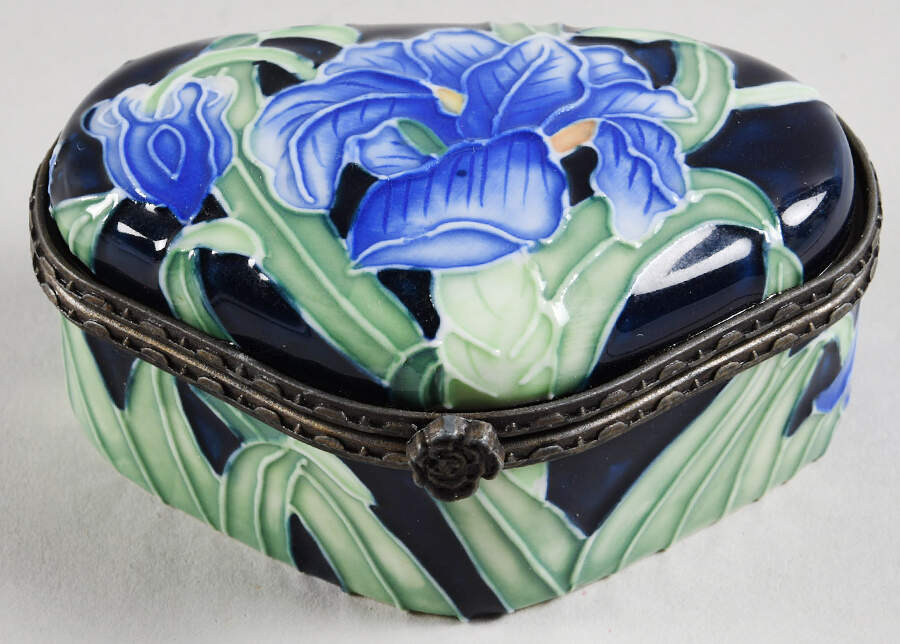 Gossamer Box-Floral - No Box by Benaya Porcelain-1