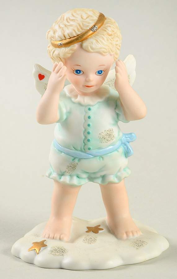 Tender Hearts Collection Peel-A-Boo In The Clouds - No Box by Bronson Collectibles-1