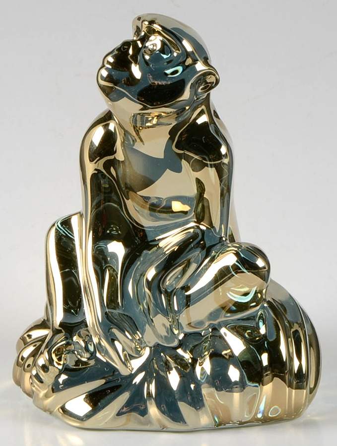 Zodiac Animals Monkey-Gold 2016 - With Box by Baccarat-1