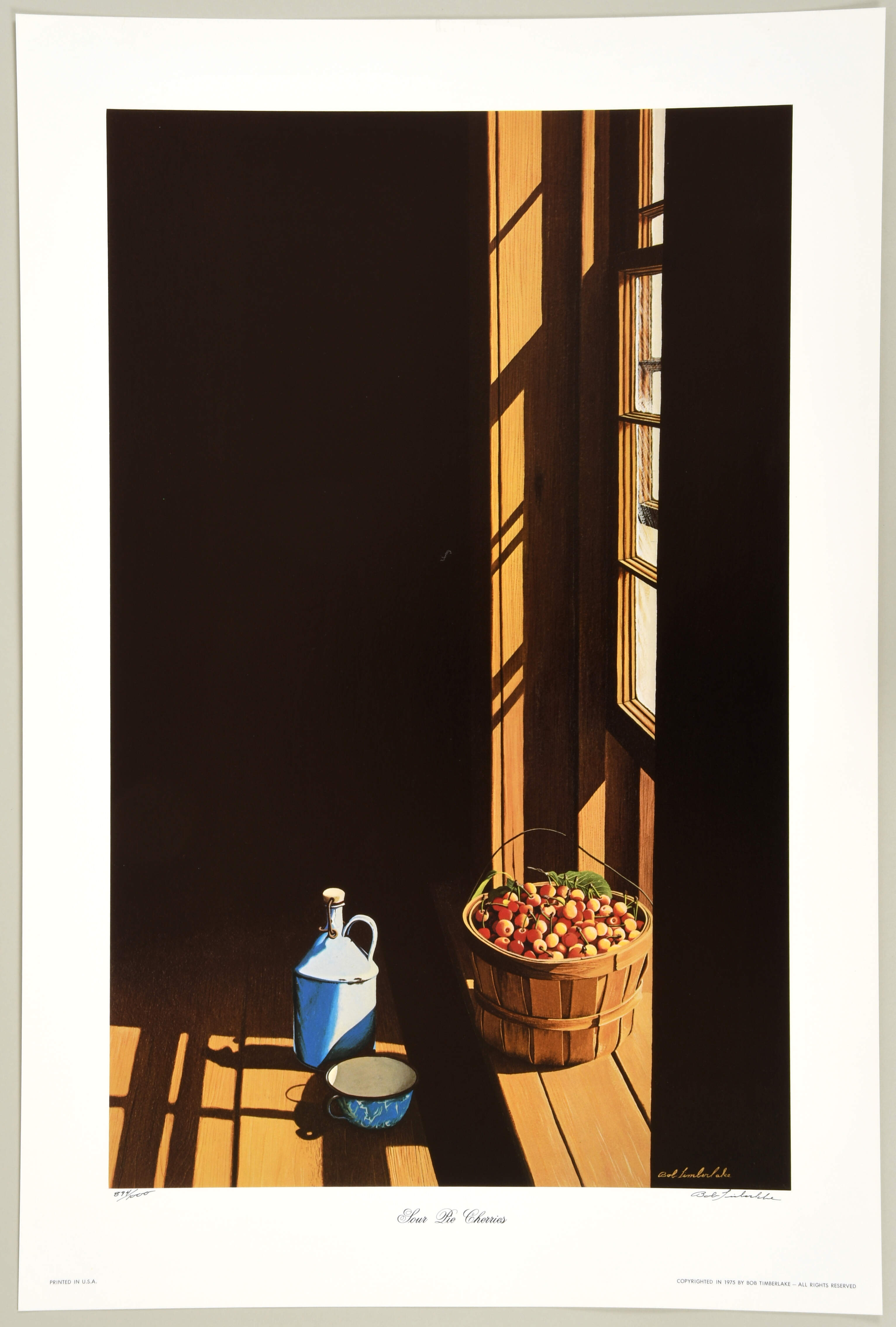 Bob Timberlake Prints Sour Pie Cherries - Boxed by Bob Timberlake-1