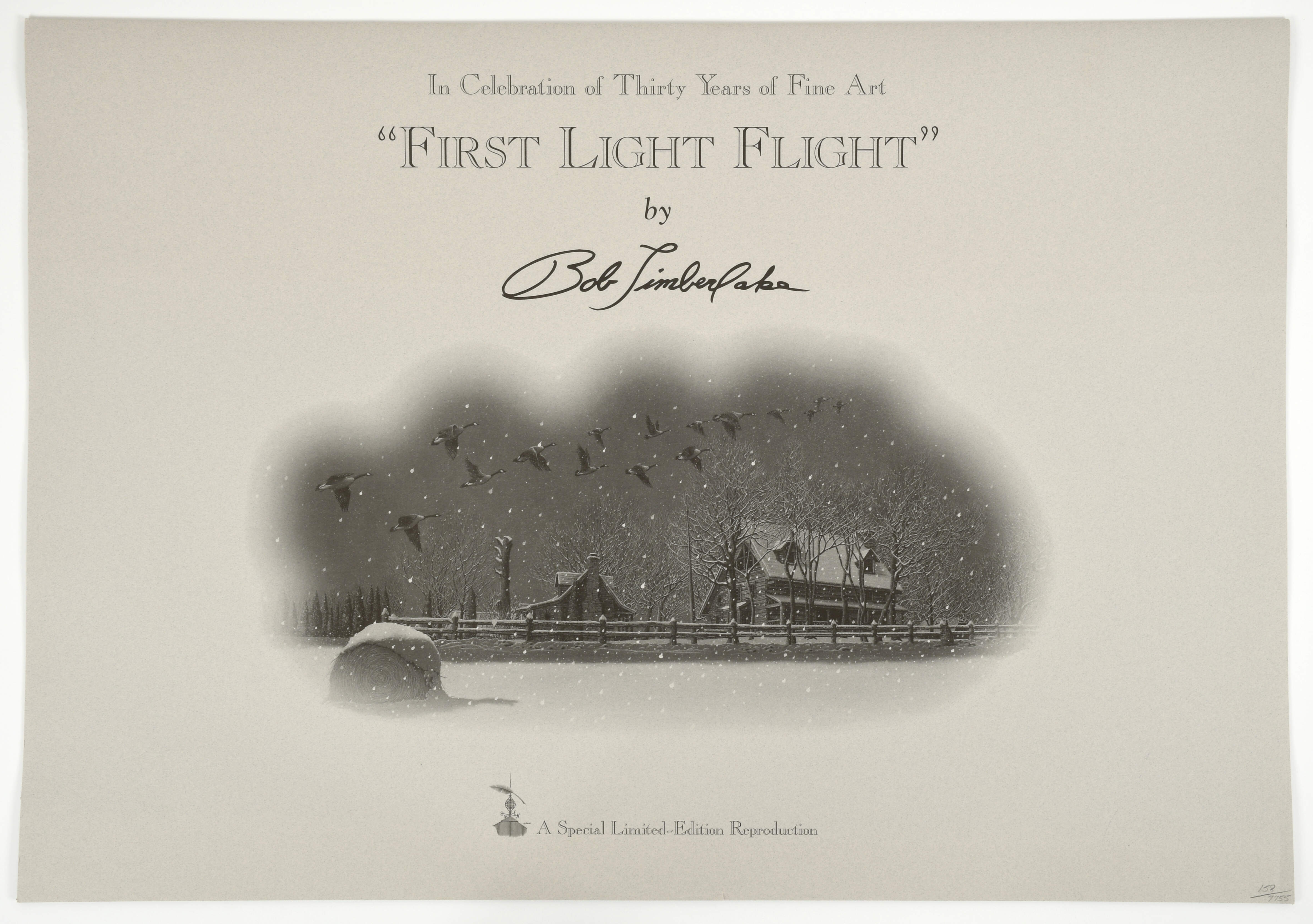 Bob Timberlake Prints First Light Flight - Boxed by Bob Timberlake-3