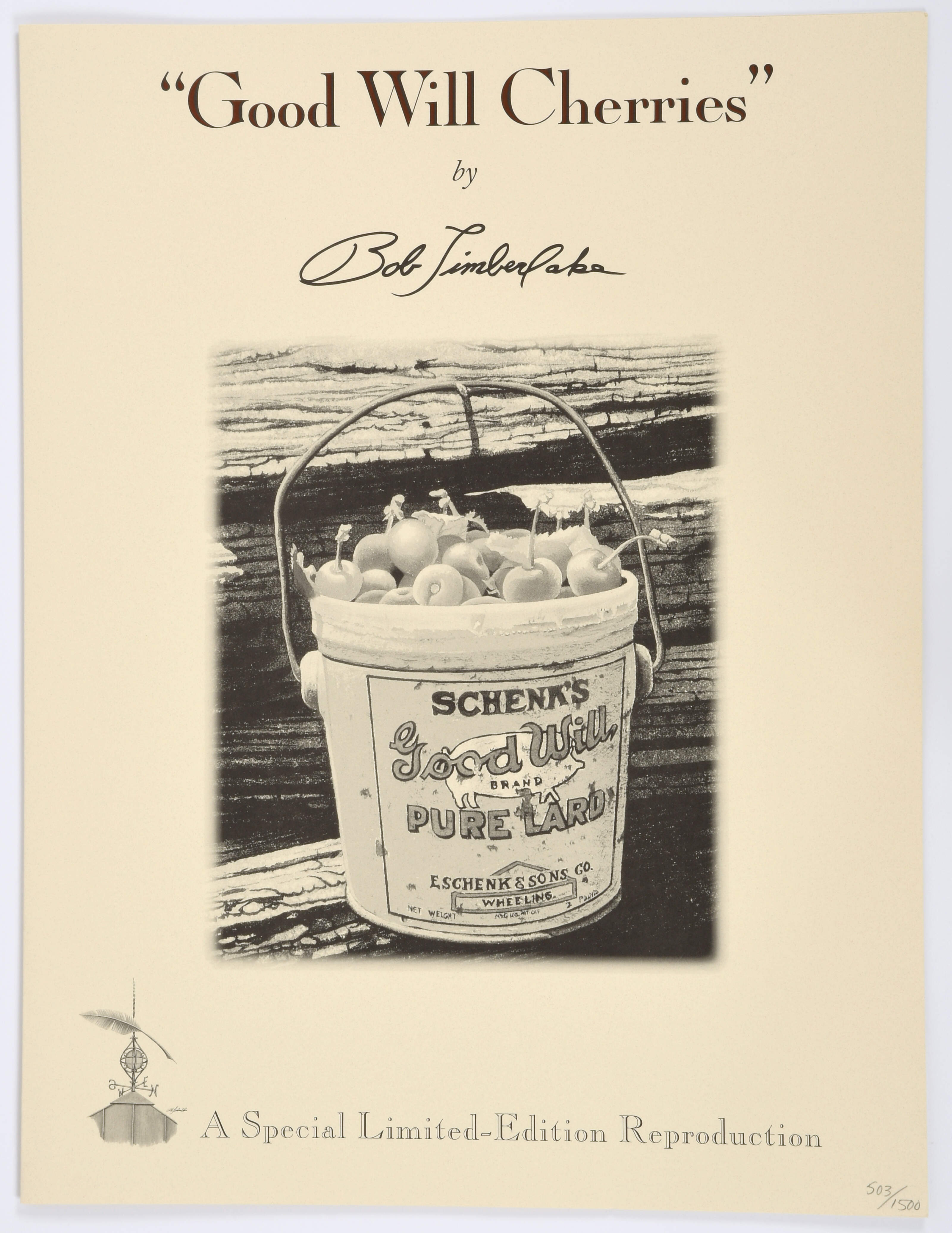Bob Timberlake Prints Good Will Cherries - Boxed by Bob Timberlake-2