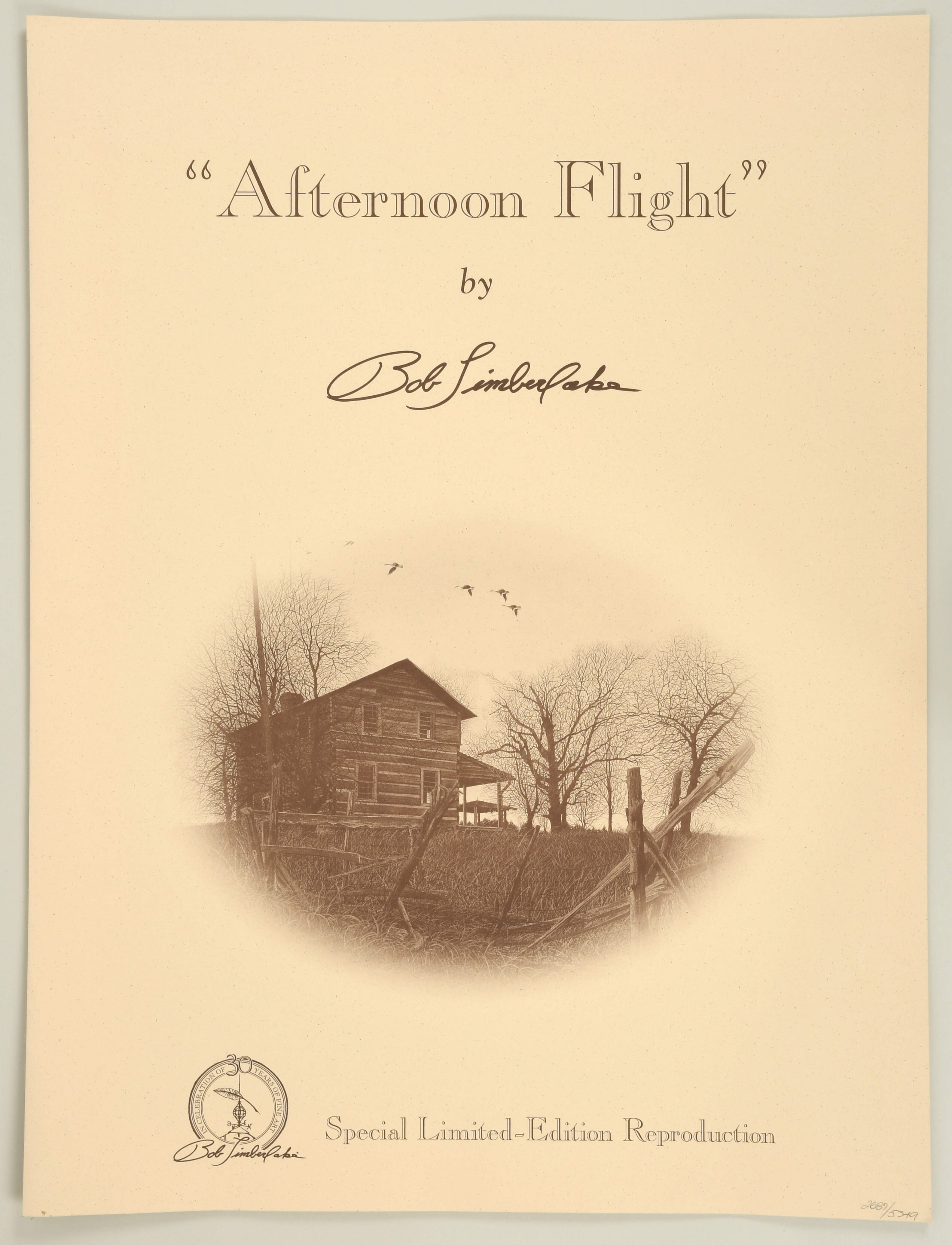Bob Timberlake Prints Afternoon Flight - With Box by Bob Timberlake-2
