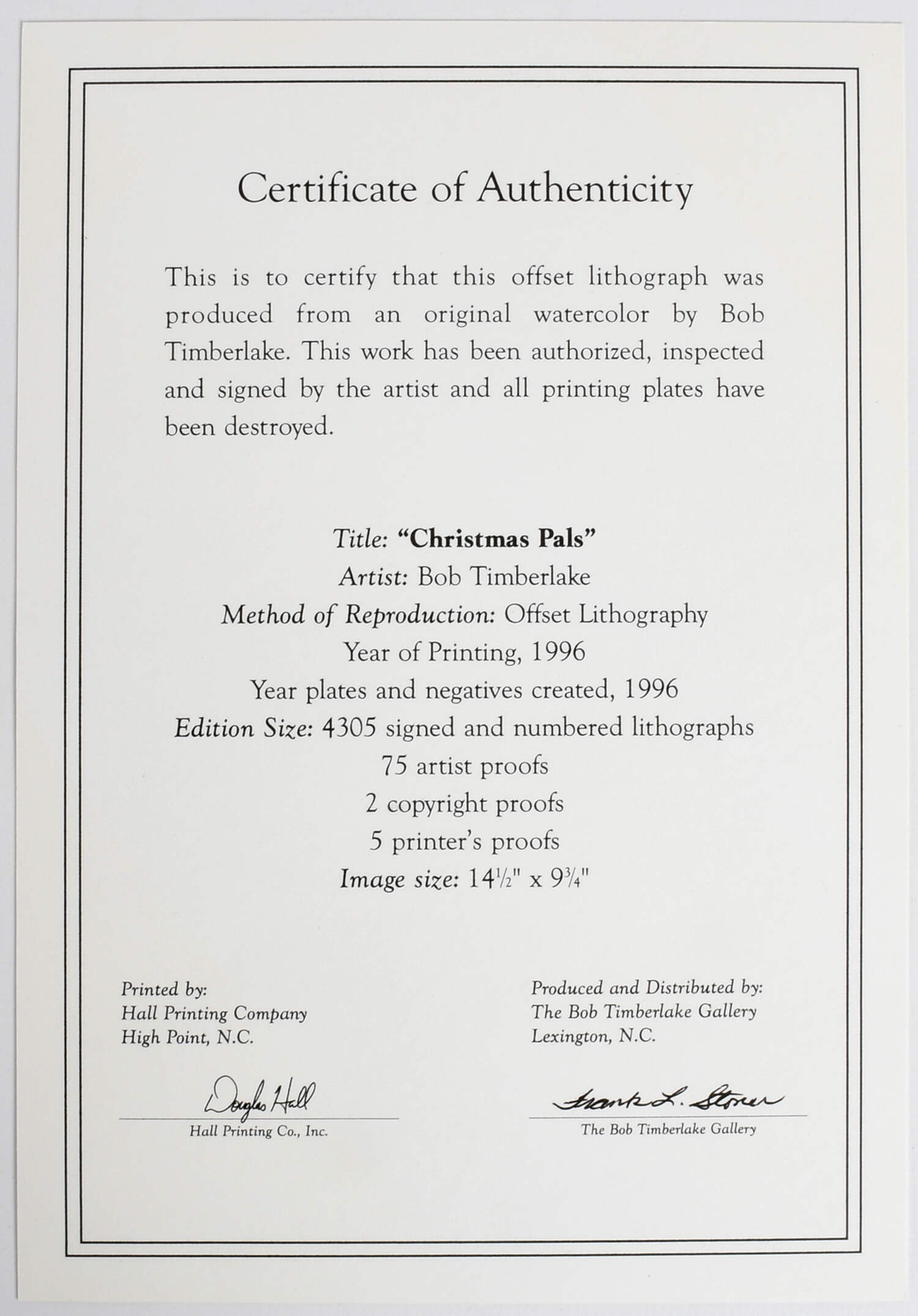 Bob Timberlake Prints Christmas Pals - Boxed by Bob Timberlake-4
