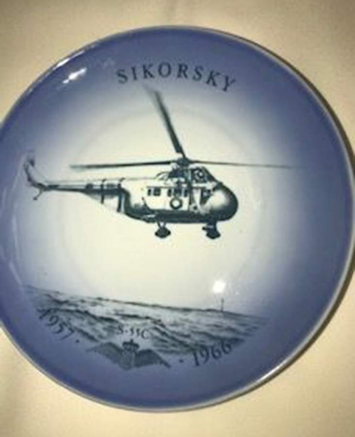Airplane Series Sikorsky - No Box by Bing & Grondahl-1